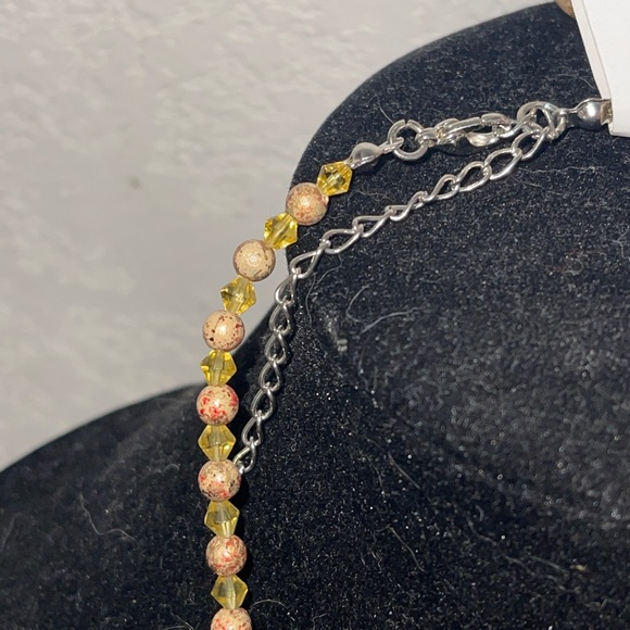 New Winnity Genuine Stone, Bead Cross 18” Neclace, Earring Set southwest Design - Picture 6 of 6